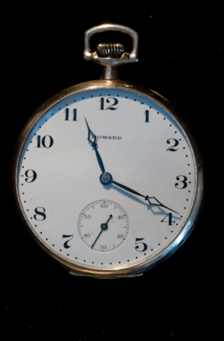 The Inmates' Watch - back with inscription